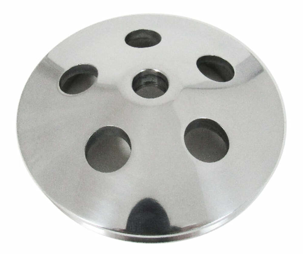 Racing Power Company R8851 Pulley power steering gm - satin alum 3/4 inch