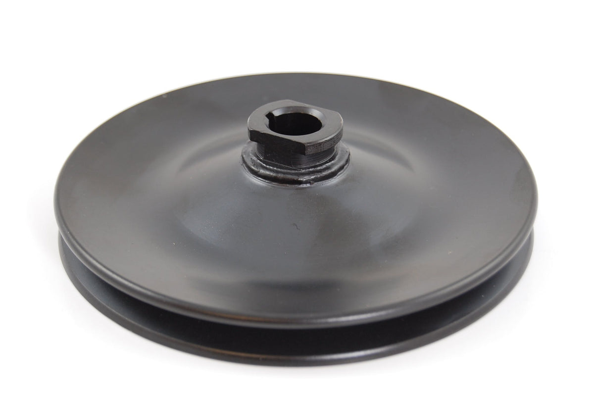 Racing Power Company R8948B Gm power steering pulley black single groove