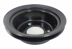 Racing Power Company R8971B Pulley crank 1-groove sb ford - black