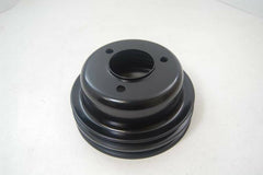Racing Power Company R8974B Pulley crank 2-groove sb ford - black