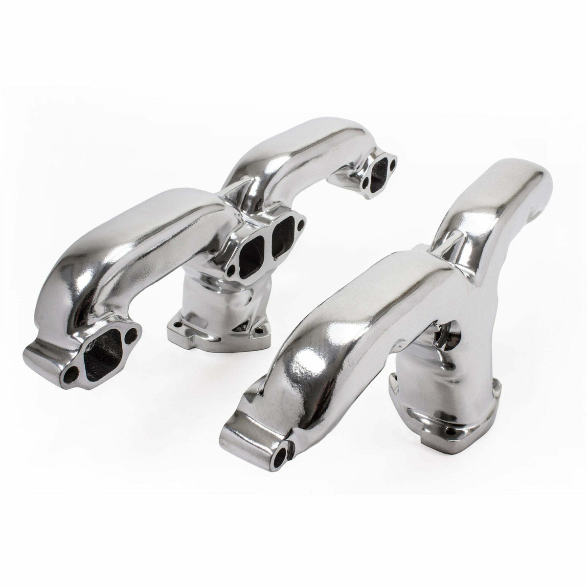 Racing Power Company R900X 1955-57 gm cast iron ram horn exhaust manifold