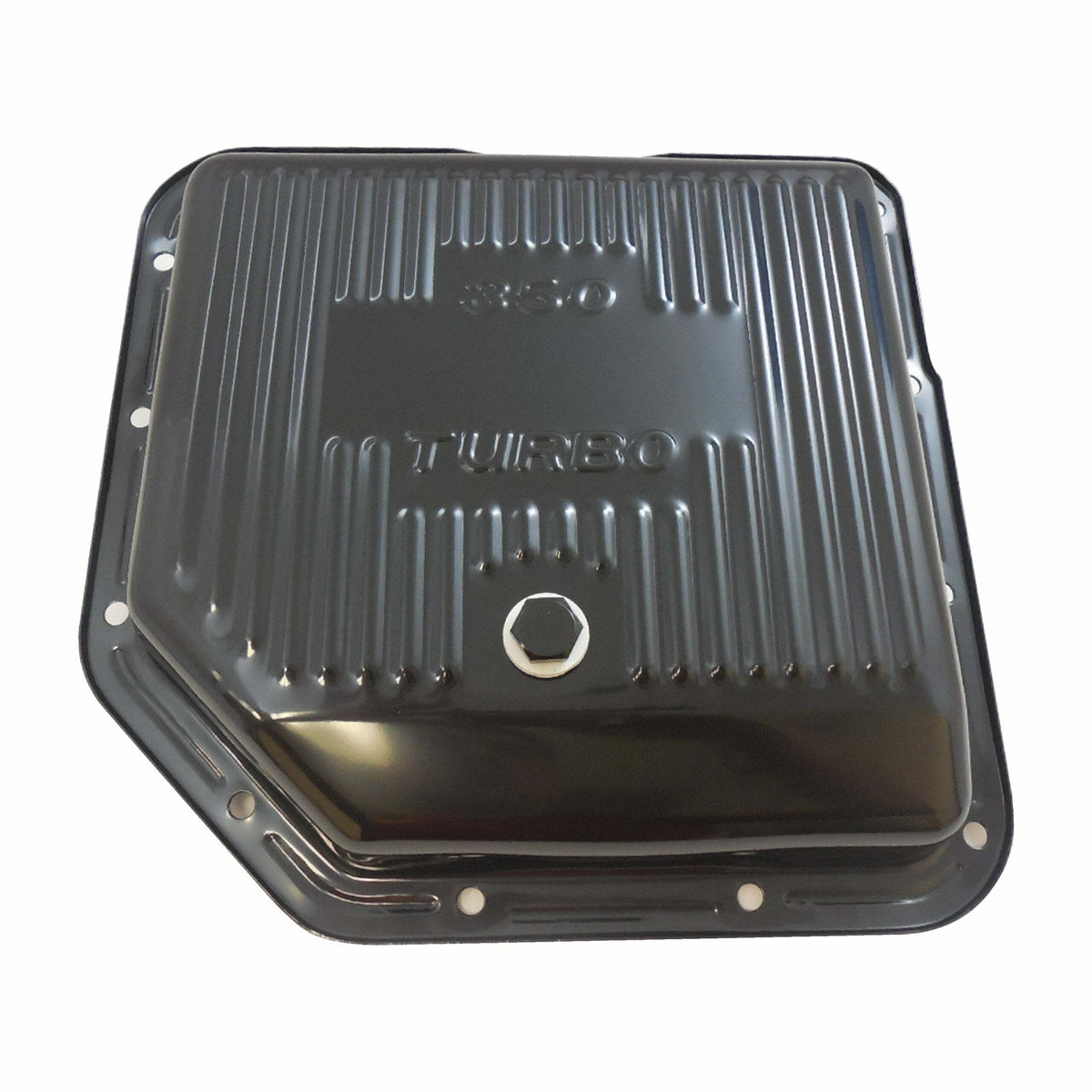 Racing Power Company R9122BK Trans pan turbo 350 stock depth - black