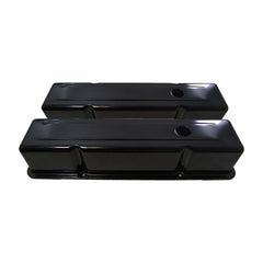 Racing Power Company R9215BK Valve covers sb chevy tall - black