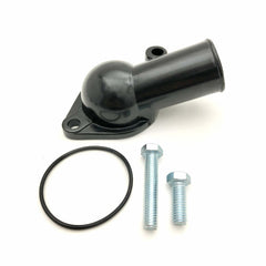 Racing Power Company R9229BK Water Neck Chevy Angle O-Ring Style, Black