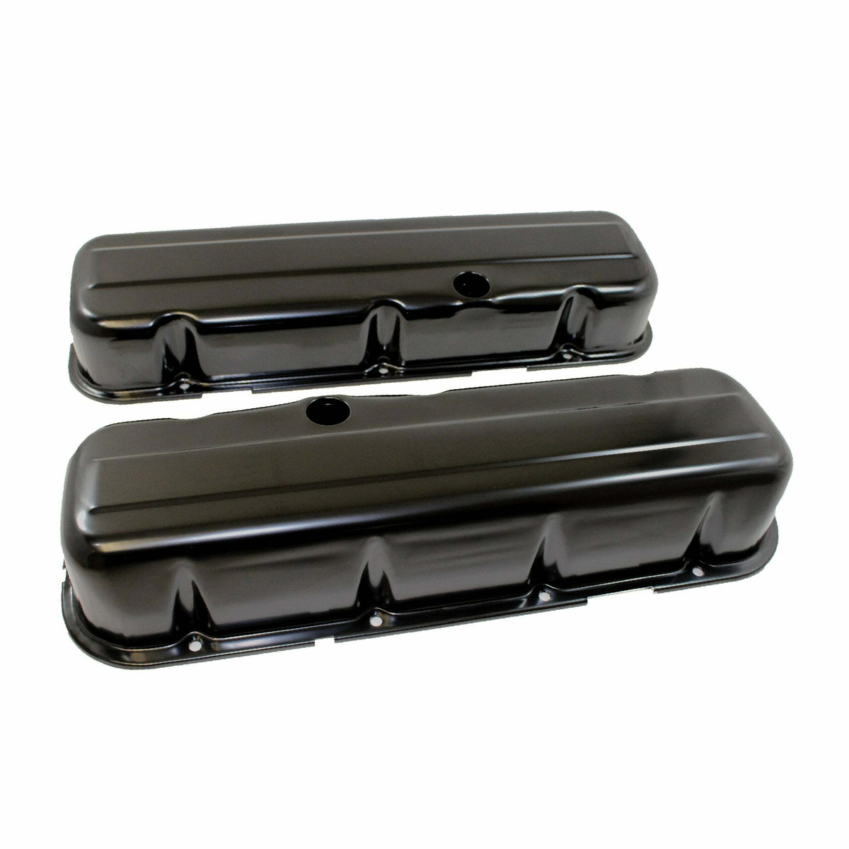 Racing Power Company R9235BK Valve covers bb chevy 396-502 tall - black