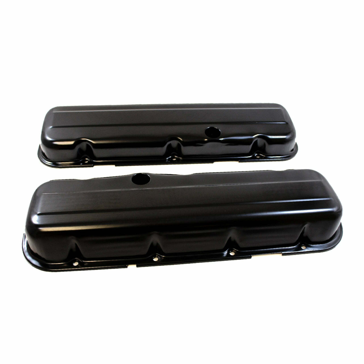 Racing Power Company R9236BK Valve covers bb chevy 396-502 short - black