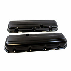 Racing Power Company R9236BK Valve covers bb chevy 396-502 short - black