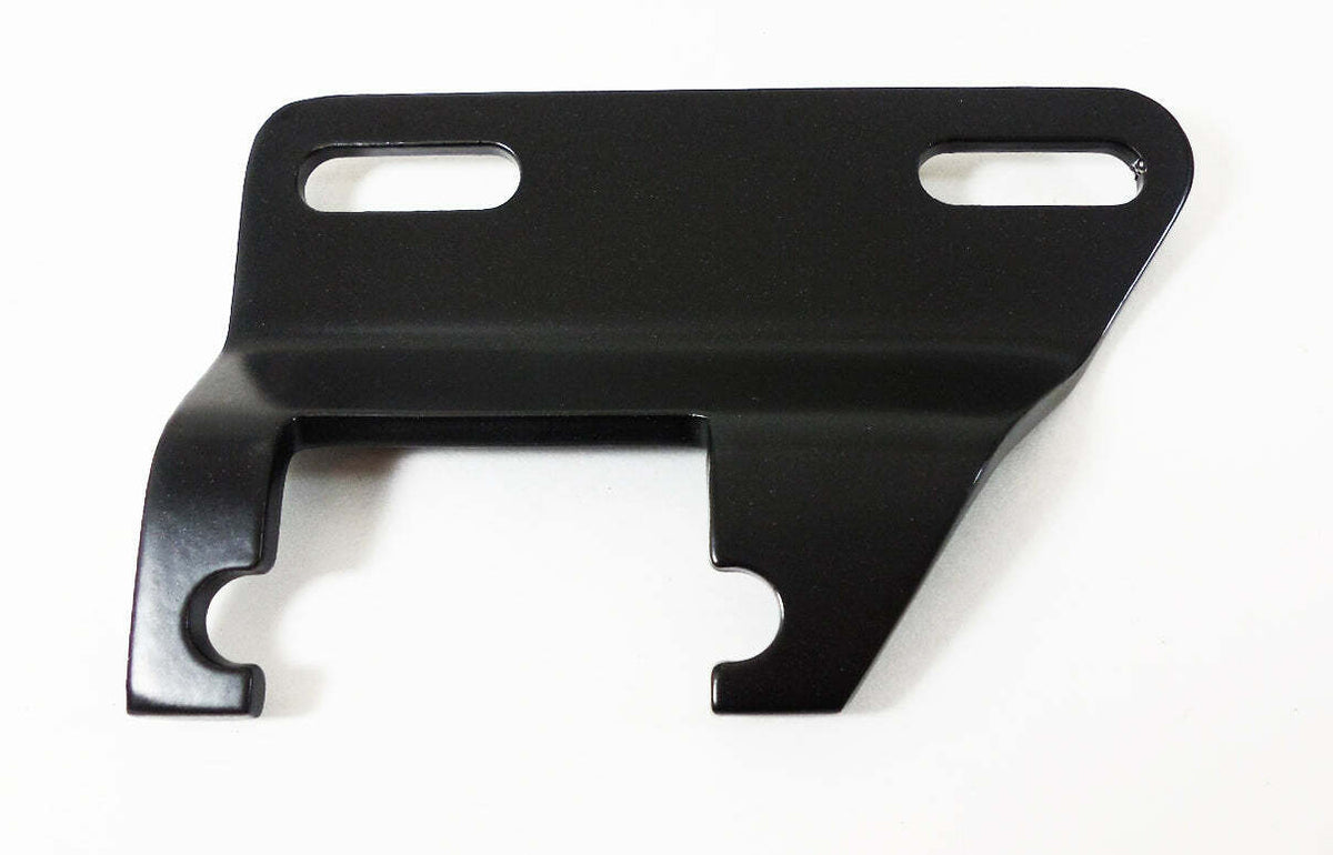 Racing Power Company R9254BK Alternator and gen header bracket sb chevy - black