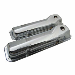 Racing Power Company R9295BK Black steel ford valve covers