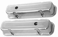 Racing Power Company R9300 Chrome steel pontiac tall valve cover pr