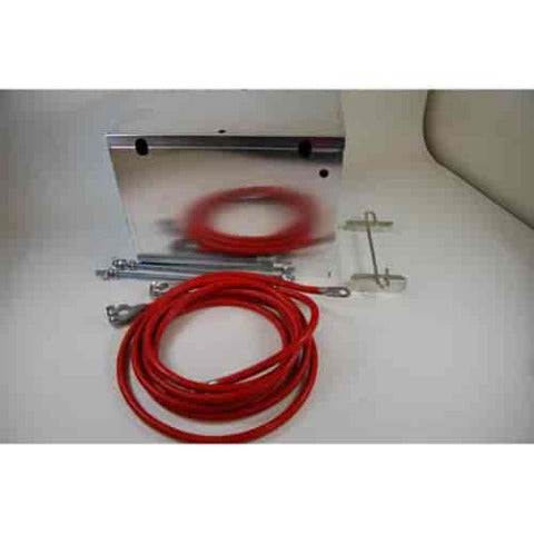 Racing Power Company R9329 Aluminum Battery Box with Accessories