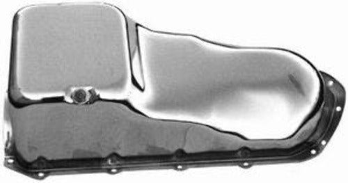 Racing Power Company R9337 Chrome 1974-81 pontiac oil pan fit 301-455 engin