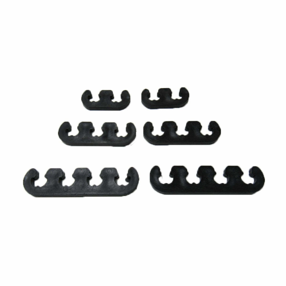 Racing Power Company R9372BK Wire separators deluxe - black