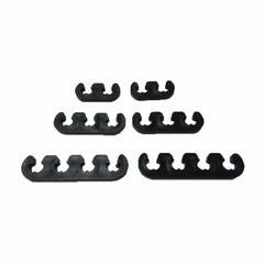 Racing Power Company R9372BK Wire separators deluxe - black