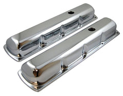 Racing Power Company R9395 Chrome steel oldsmobile tall v/c pair