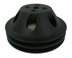 Racing Power Company R9479BK Pulley water pump 2-groove sb chevy swp - black