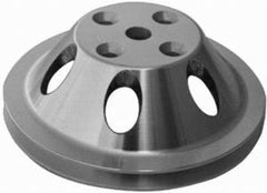 Racing Power Company R9482 Satin sbc single groove pulley ea