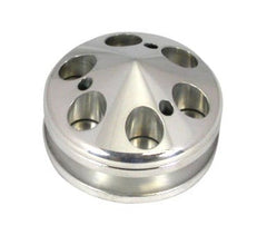Racing Power Company R9487POL Aluminum alternator pulley/nose v-belt -polished