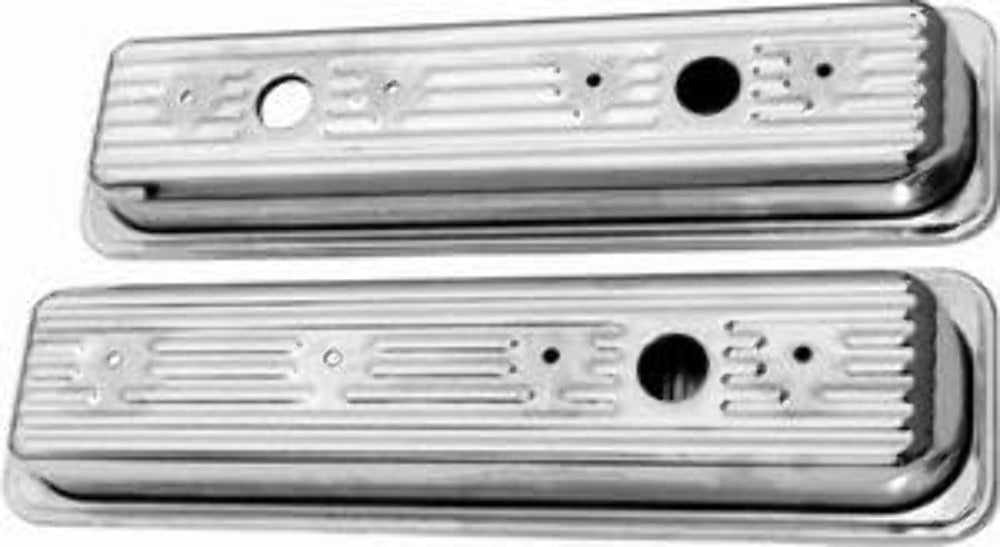 Racing Power Company R9702 Chrome 87-up chevy 5.0l-5.7l v8 oem valve covers
