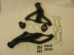 Racing Power Company R9785BK 1967-1987 small block chevy shorty headers,