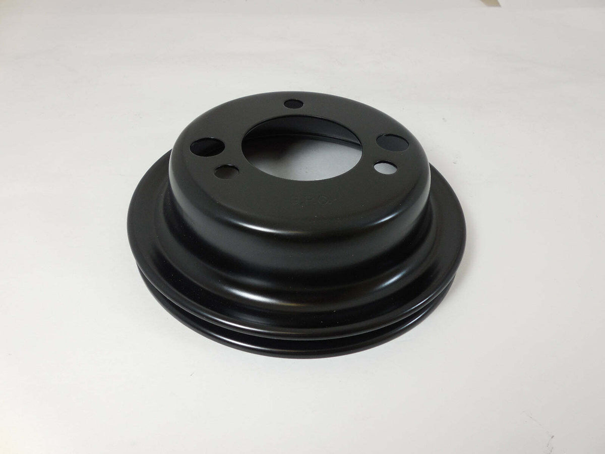 Racing Power Company R9817BK Pulley crank ac add-on bb chevy swp - black