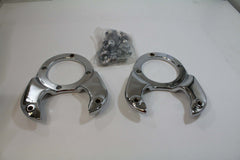 Racing Power Company R9871C Early Ford Spindle Bracket Kit Chrome Finished