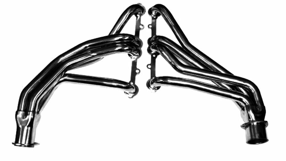 Racing Power Company R9950 66-87 chevy truck headers set-black