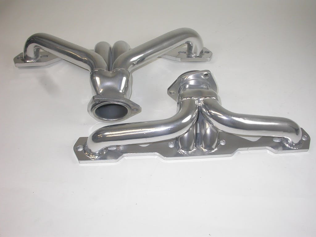 Racing Power Company R9956X Ceramic 1955-57 chevy headers set