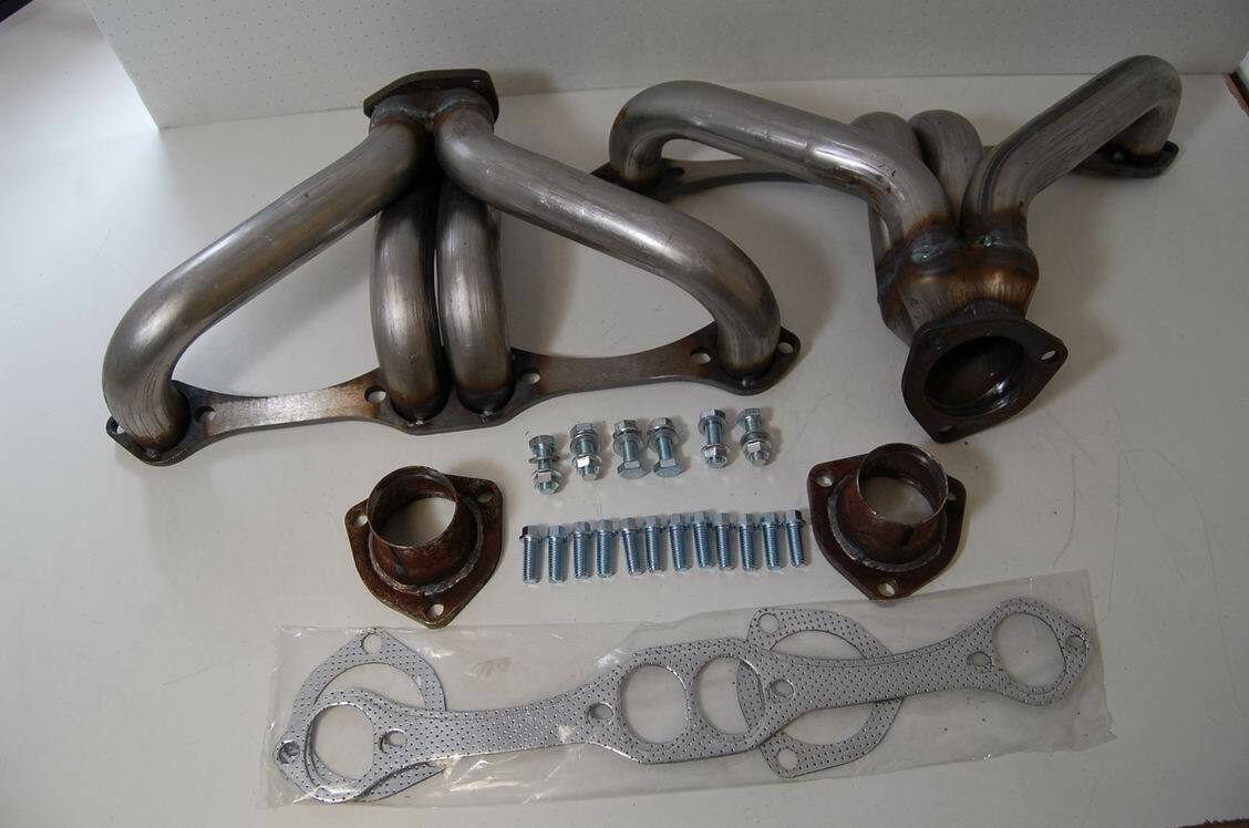 Racing Power Company R9961 Raw sbc 1955-up street header