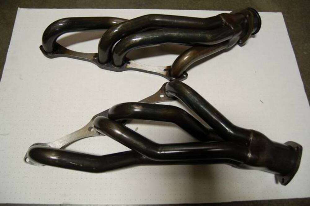 Racing Power Company R9998R Chevelle Mid Length Header - Raw Steel