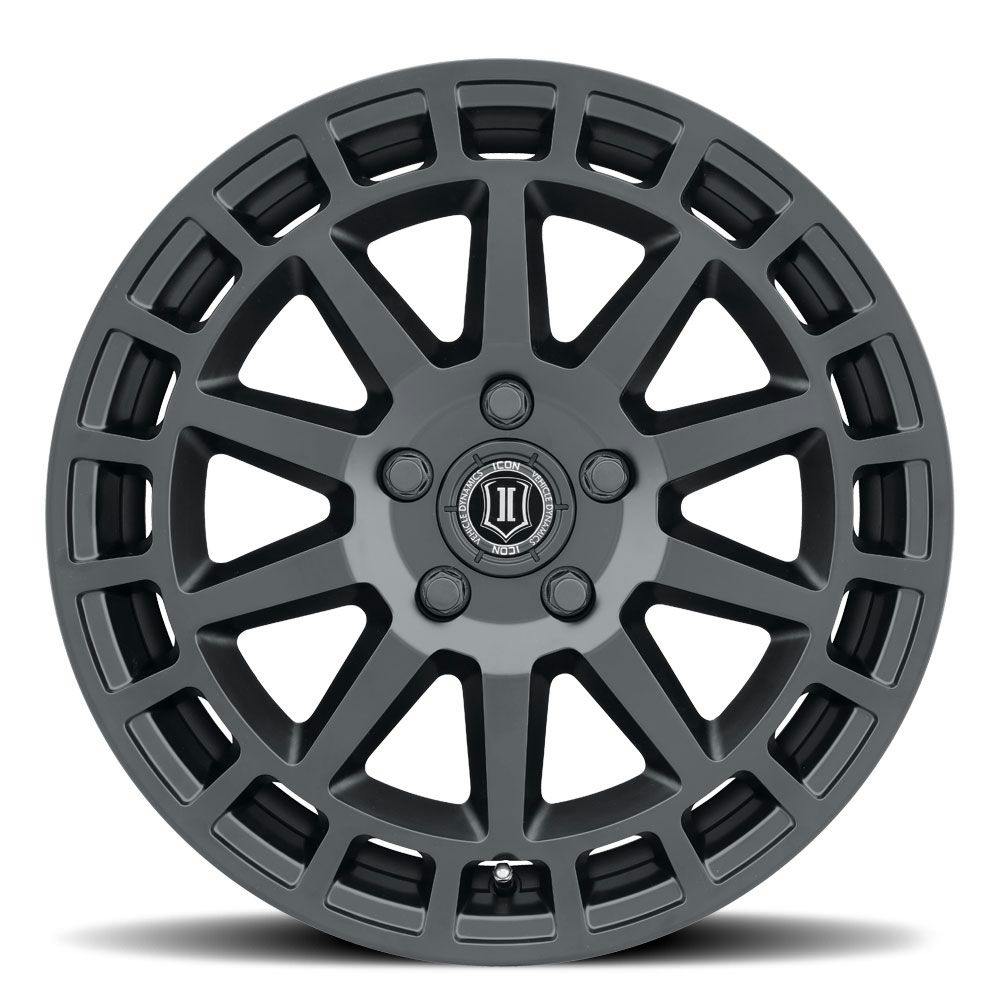 ICON Alloys 7117805060SB Journey Satin Black - 17 X 8 / 5 X 100 / 38 mm / 6 bs