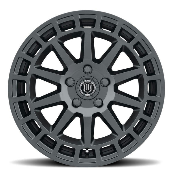 ICON Alloys 7117805060SB Journey Satin Black - 17 X 8 / 5 X 100 / 38 mm / 6 bs