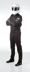 RaceQuip 111007 SFI-1 Pyrovatex Single-Layer Racing Fire Jacket (Black, XX-Large)
