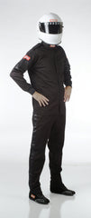 RaceQuip 111007 SFI-1 Pyrovatex Single-Layer Racing Fire Jacket (Black, XX-Large)