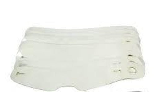 RaceQuip 203218 2mm Face Shield Tear-Offs (20pk, Clear) for VESTA helmets