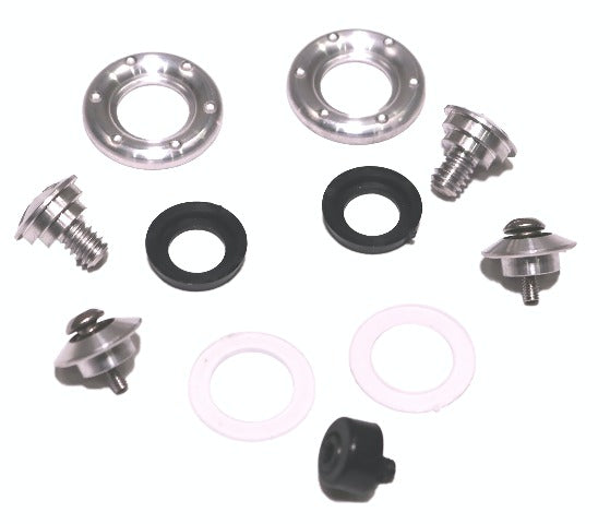 RaceQuip 204110 Pro Model Helmet Tear-Off Posts; Includes Two Posts and Two Screws