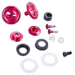 RaceQuip 205111 Red Hardware Pivot Kit for Face Shield Fits Pro and Vesta Model Helmets