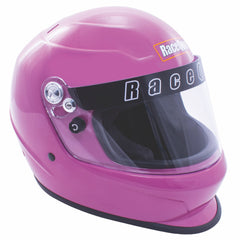 RaceQuip 2268896 Pro Youth Jr Kids Full-Face Model SFI 24.1 Auto Racing Helmet: Hot Pink;