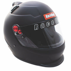 DISCONTINUED - DISCONTINUED - RaceQuip 266992 PRO20 Top Air Full Face Helmet Snell SA2020 Rated; Flat Black Small