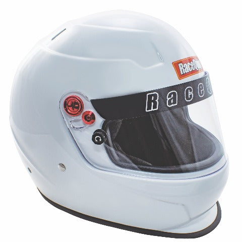 DISCONTINUED - RaceQuip 276115 PRO20 Full Face Helmet Snell SA2020 Rated; Gloss White Large