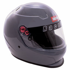 DISCONTINUED - RaceQuip 276666 PRO20 Full Face Helmet Snell SA2020 Rated; Gloss Steel X-Large