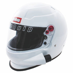 DISCONTINUED - RaceQuip 296112 PRO20 Side Air Full Face Helmet Snell SA2020 Rated; Gloss White Small
