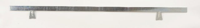 RaceQuip 700901 Zinc-Plated Steel Flat Bottom Replacement Bar for Window Net Mount Kit