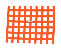 RaceQuip 721045 Non-SFI Ribbon-Style Race Car Window Net (Orange, 18x24)