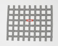 RaceQuip 721065 Non-SFI Ribbon-Style Race Car Window Net (Platinum, 18x24)