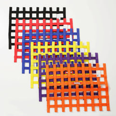 RaceQuip 725005 SFI 24.1 Ribbon-Style Race Car Window Net (Black, 18x24)