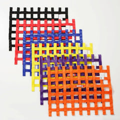 RaceQuip 725045 SFI 24.1 Ribbon-Style Race Car Window Net (Orange, 18x24)