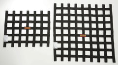 RaceQuip 726004 SFI 24.1 Ribbon-Style Race Car Window Net (Black, 18x21)