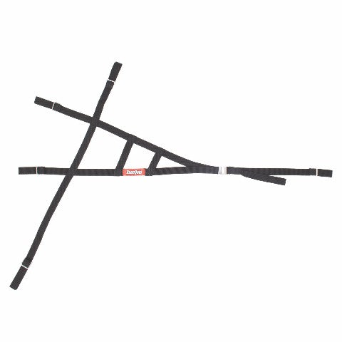 RaceQuip 727001 Triangular Right Side Window or Roll Cage Net (Black)
