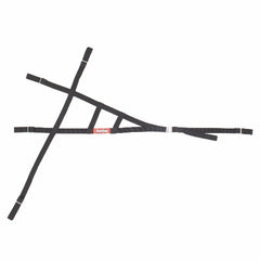 RaceQuip 727001 Triangular Right Side Window or Roll Cage Net (Black)